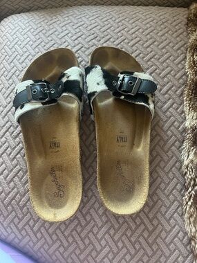 Seychelles Animal Print Sandals